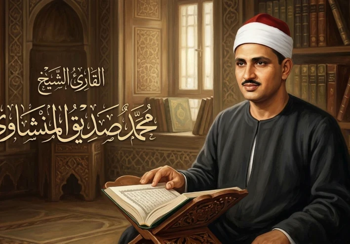 🌙 الشيخ محمد صديق المنشاوي… صوتٌ خاشع هزَّ قلوب المسلمين