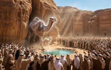 سيدنا صالح والناقة المعجزة