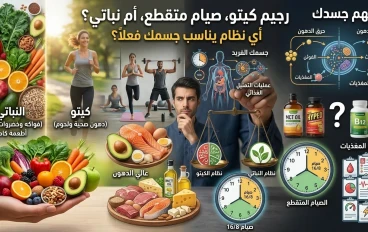 رجيم كيتو، صيام متقطع، أم نباتي؟ أي نظام يناسب جسمك فعلاً؟