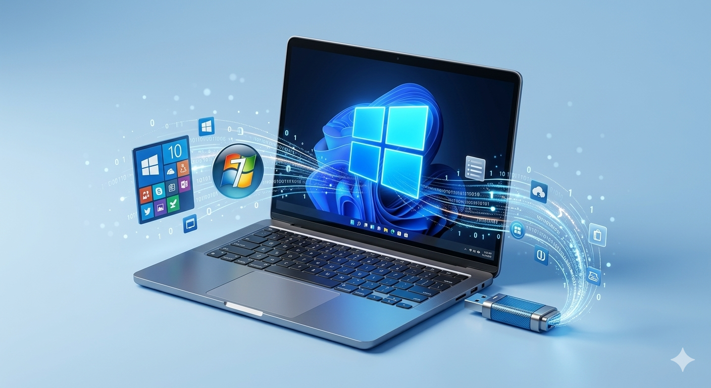 صورة مقال “احترف تنزيل ويندوز (11، 10، 7) كالمحترفين: طرق رسمية وآمنة.”