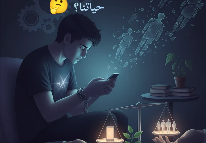 لماذا لانستطيع ترك الهاتف لبعض دقاءق