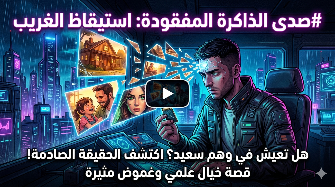 صورة مقال 🌌 صدى الذاكرة المفقودة: استيقاظ الغريب 🌌