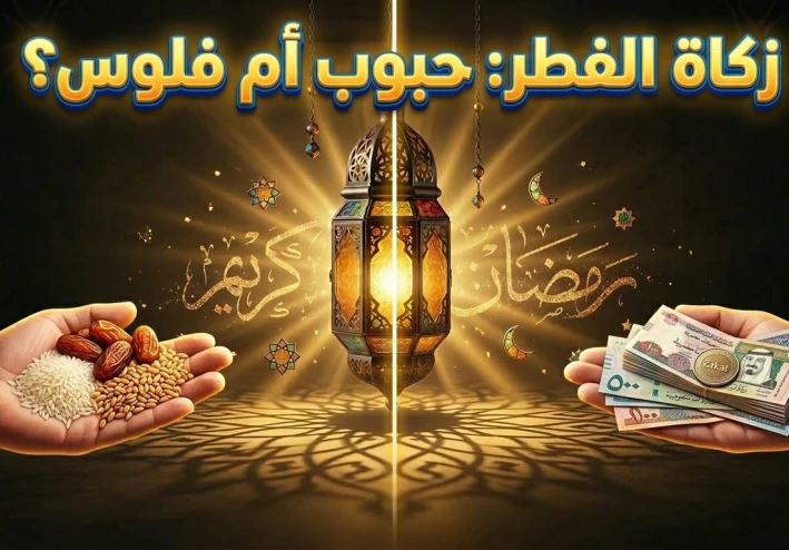 🤲 زكاة الفطر: حبوب أم مال؟ تعرف على الطريقة الصحيحة لأداء الزكاة في رمضان