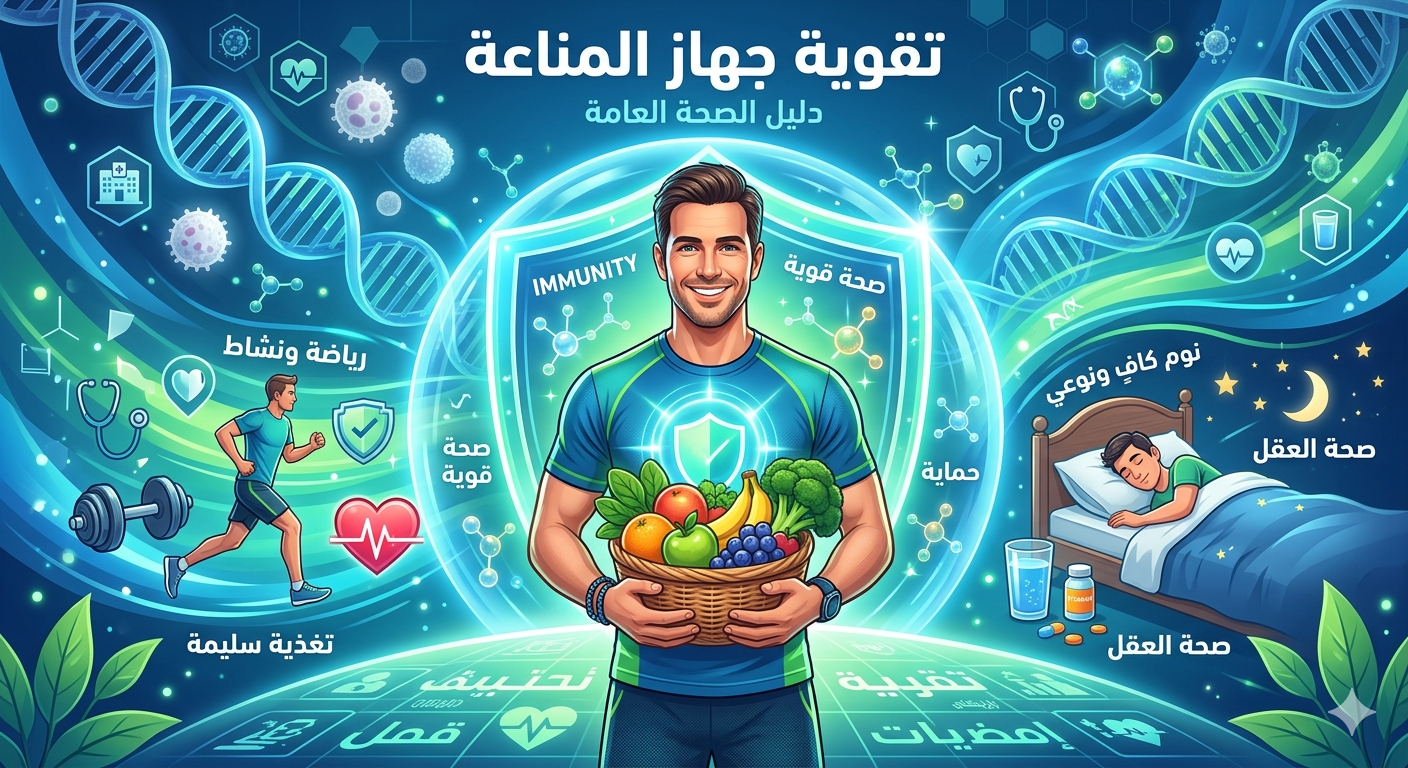 صورة مقال 7 عادات صحية يومية تقوي جهاز المناعة وتحميك من الأمراض في 2026