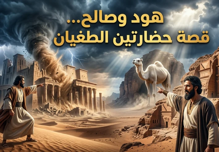 قصة هود وصالح مع عاد وثمود: حضارات عظيمة وقصة أنبياء دعوا إلى الحق