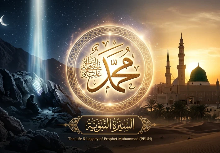 سيد البشرية: ومضات من السيرة النبوية العطرة ومنهج بناء الأمة