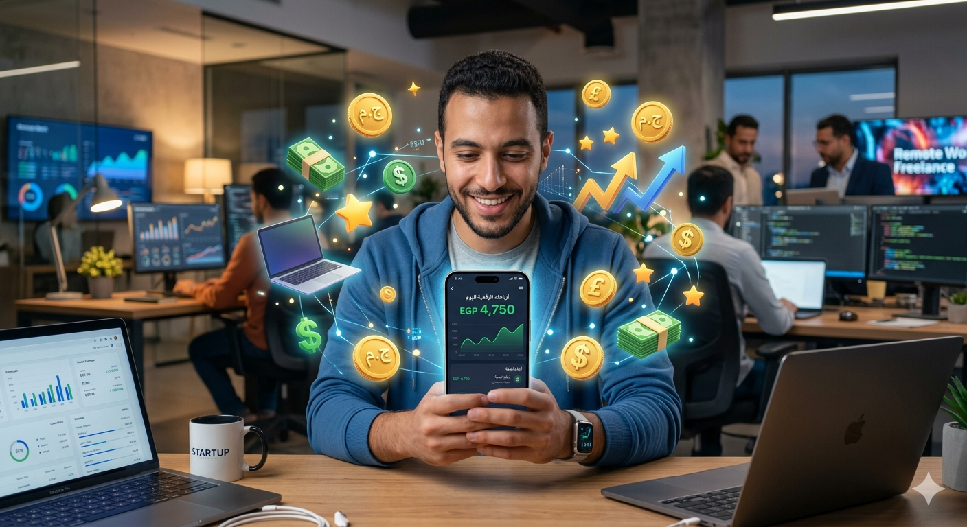 صورة مقال كيفية الربح من الهاتف فقط: أفضل الطرق المضمونة لتحقيق دخل يومي من الإنترنت.