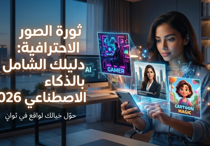 "دليلك السري 2026: كيف تسيطر على أتمتة الأعمال بصور ذكاء اصطناعي احترافية"