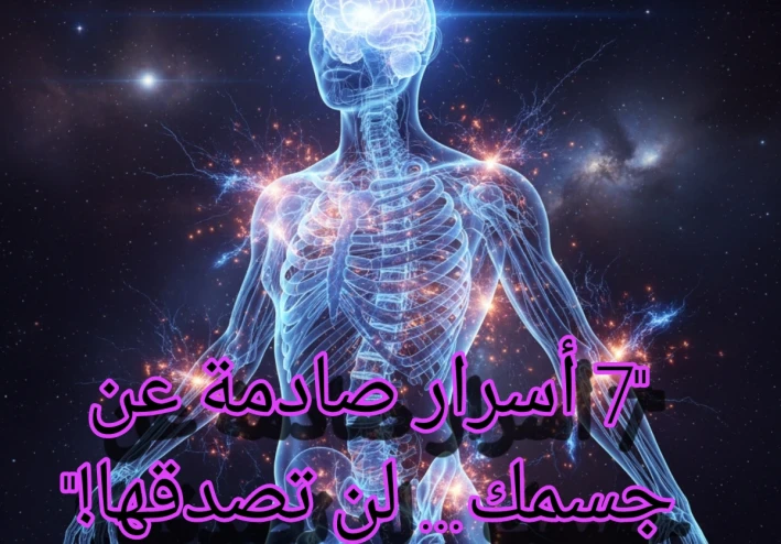 "7 أسرار صادمة عن جسمك… لن تصدقها!"
