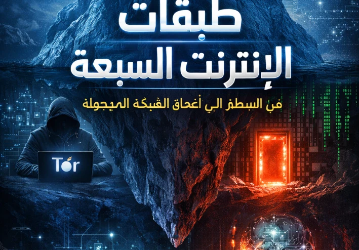 طبقات الإنترنت السبعة: من السطح إلى أعماق الشبكة المجهولة