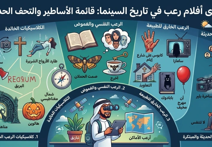 أقوى أفلام رعب في تاريخ السينما: قائمة الأساطير والتحف الحديثة التي يجب أن تشاهدها