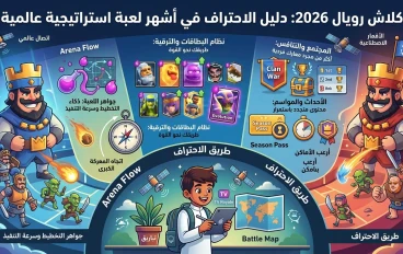 كلاش رويال 2026: دليل الاحتراف في أشهر لعبة استراتيجية عالمية
