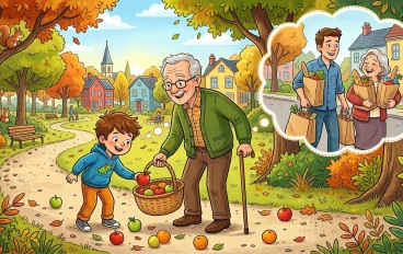 درس من أبي: كيف تعلّم يوسف مساعدة الآخرين