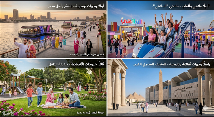 صورة مقال افضل أماكن جديدة لي خروج العيد