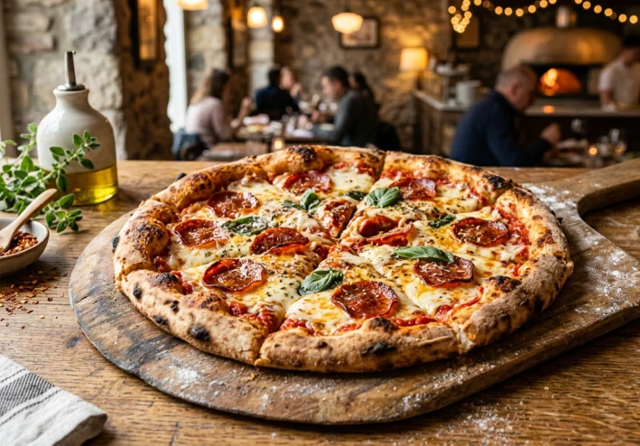 🍕 طريقة عمل البيتزا في البيت بسهولة وطعم المطاعم