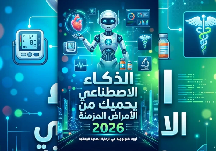 الذكاء الاصطناعي يغير قواعد اللعبة في الوقاية والعلاج: اكتشف كيف يحميك من الأمراض المزمنة في 2026