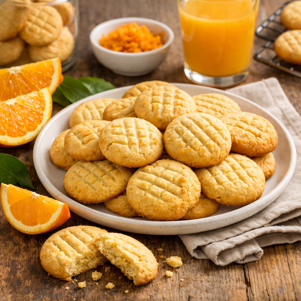 صورة مقال طريقة عمل بسكويت البرتقال في المنزل خطوة بخطوة (وصفة سهلة وناجحة)