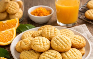 طريقة عمل بسكويت البرتقال في المنزل خطوة بخطوة (وصفة سهلة وناجحة)