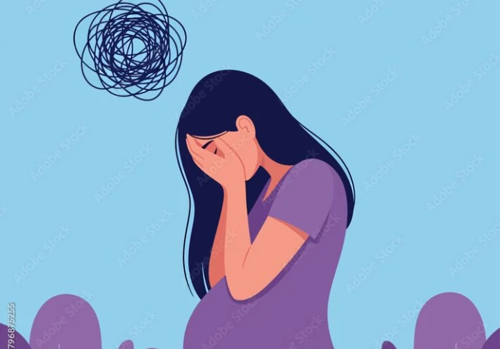 اكتئاب ما بعد الحمل