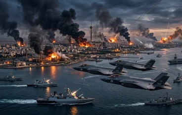 نيران "برق الصاعقة": الشرق الأوسط على حافة الانكسار في اليوم الـ17 من حرب إيران