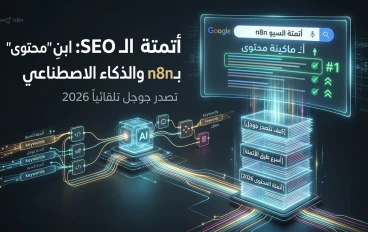 أتمتة الـ SEO: كيف تبني "ماكينة محتوى" تتصدر جوجل تلقائياً بـ n8n والذكاء الاصطناعي؟