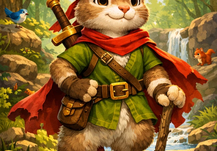 مغامرة الأرنب رامي في الغابة الكبيرة