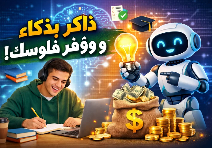 كيف تذاكر بالذكاء الاصطناعي وتستغني عن الدروس الخصوصية نهائيًا في 2026؟