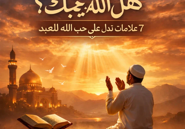 هل الله يحبك؟ 7 علامات تدل على حب الله للعبد (انتبه لهذه الإشارات!)