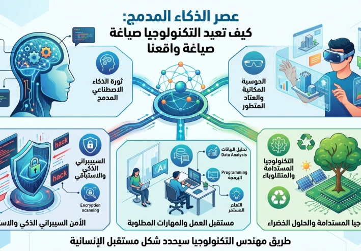 عصر الذكاء المدمج: كيف تعيد التكنولوجيا صياغة واقعنا