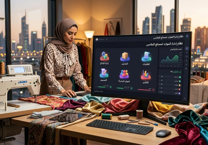 انشاء تطبيق EPR لادارة مصنع ملابس باستخدام الذكاء الاصطناعي