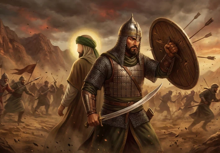 طلحة بن عبيد الله: شهيد يمشي على الأرض وبطل يوم أُحد