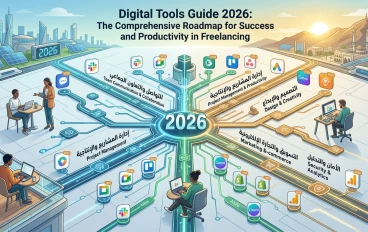 دليل الأدوات الرقمية 2026: خارطة الطريق الشاملة للنجاح والإنتاجية في العمل الحر