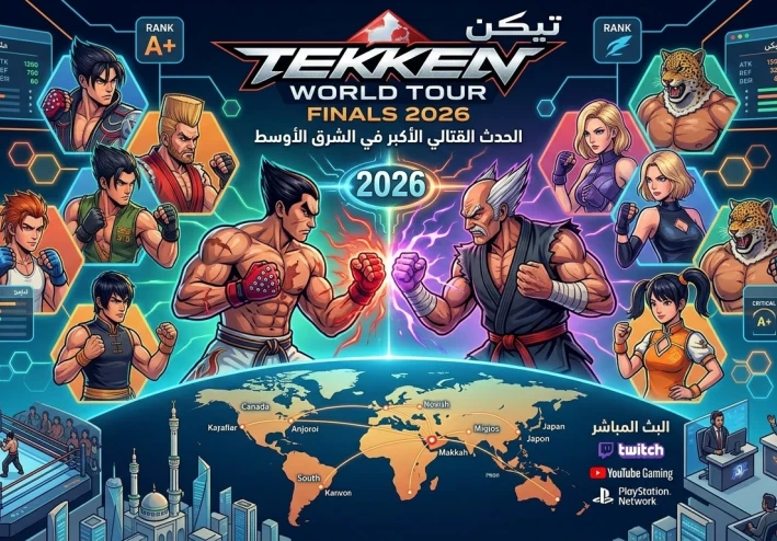 سلسلة ألعاب تيكن (Tekken): أيقونة القتال الرقمي وتطورها عبر الأجيال