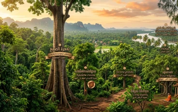 كنز كمبوديا الأخضر: دليل أهم الأشجار في مملكة الطبيعة الساحرة
