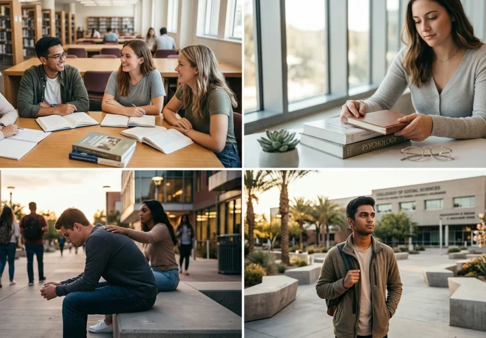 الصحة النفسية لطلبة الجامعات: دليل شامل للتحديات، الأهمية، واستراتيجيات النجاح الأكاديمي