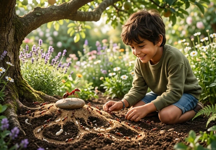 حكايه النمله نور