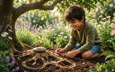 حكايه النمله نور 