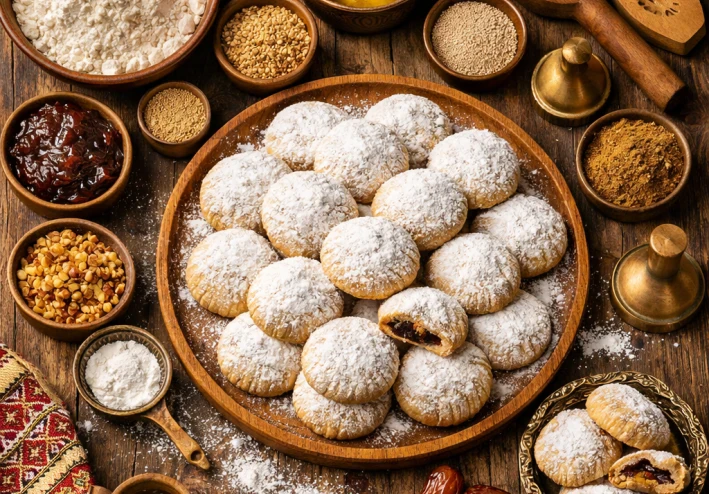 طريقة عمل كحك العيد في المنزل بخطوات سهلة ونتيجة مثل الجاهز