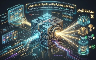 أتمتة التقارير وتحليل البيانات: كيف تبني نظاماً يجمع أرقام شركتك تلقائياً بـ n8n؟