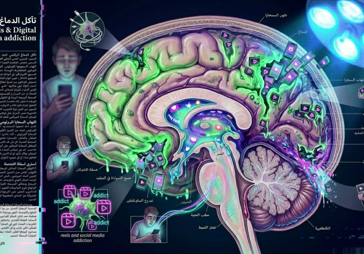 تعفن الدماغ الرقمي كيف تؤثر مشاهدة الريلز المفرطة على تركيزنا وعقولنا؟