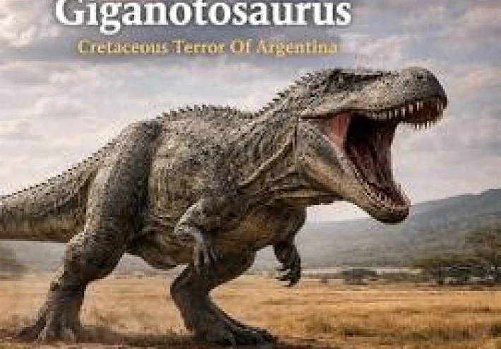 جيجانتوصور (Giganotosaurus): العملاق المرعب الذي نافس "تي ريكس" في عرش المفترسين
