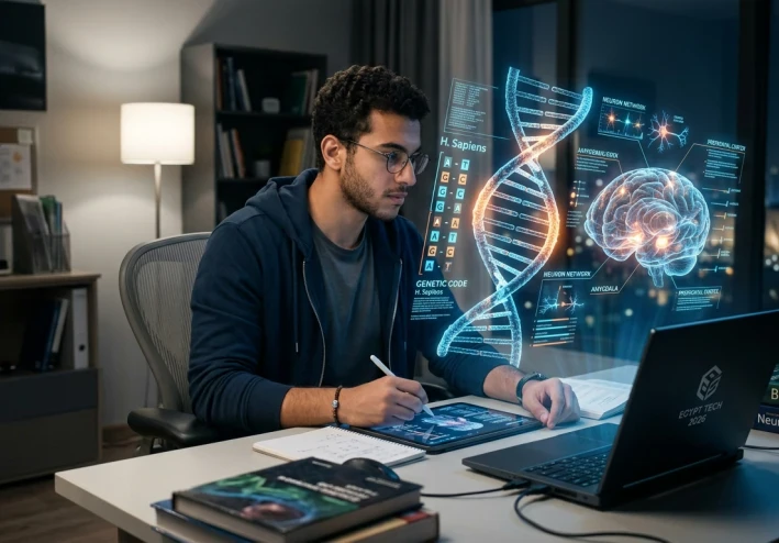 كيف تذاكر أسرع بـ AI بدون دروس؟ (دليل 2026 لتتفوق في وقت قياسي)