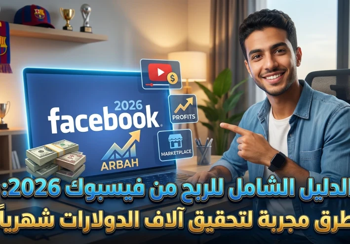 "دليل الربح من فيسبوك 2026: استراتيجيات ذكية لتحقيق آلاف الدولارات شهرياً"