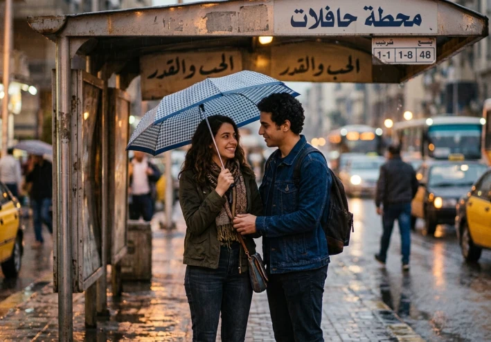 "حين التقينا صدفة… وكتب القدر بداية حب لا يُنسى"