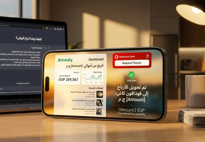 أفضل 5 طرق للربح من الإنترنت في مصر 2026 وسحب الأرباح فودافون كاش