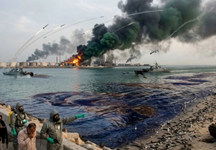 ​"طوفان النار والسمّ": كيف تحرق حروب 2026 الحاضر وتسمم المستقبل بيئياً؟