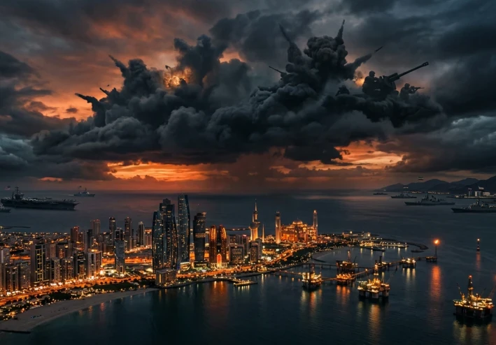 نيران الشرق تشتعل: كيف تهدد المواجهة بين إيران وأمريكا استقرار الخليج؟