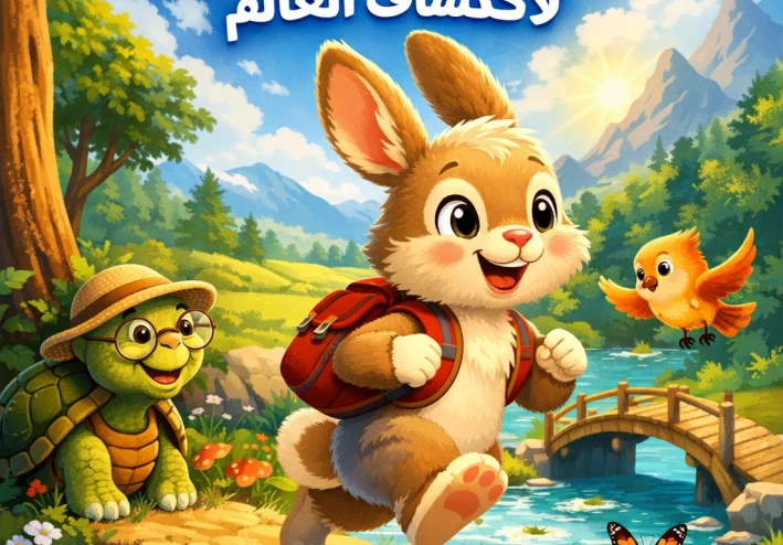 رحلة الأرنب فلفول لاكتشاف العالم