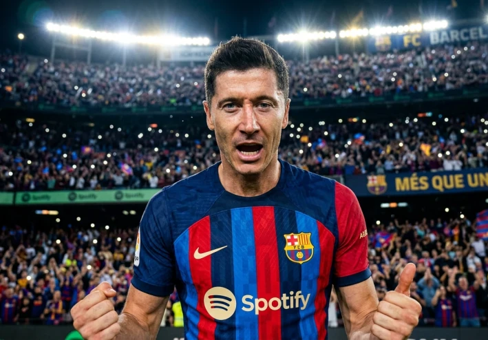 روبرت ليفاندوفسكي: قصة "ماكينة الأهداف" التي لا تهدأ | مسيرة الأسطورة من وارسو إلى برشلونة