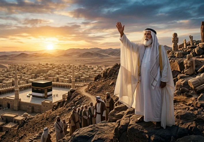 رحلة النور: دعوة النبي محمد ﷺ من السرية إلى العالمية